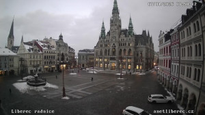 Město Liberec - Náměstí Dr. Edvarda Beneše - 7.1.2026 v 07:45 Město Liberec - Náměstí Dr. Edvarda Beneše - 7.1.2026 v 07:45