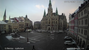 Město Liberec - Náměstí Dr. Edvarda Beneše - 7.1.2026 v 08:45 Město Liberec - Náměstí Dr. Edvarda Beneše - 7.1.2026 v 08:45