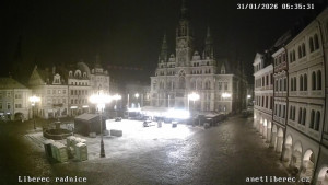 Město Liberec - Náměstí Dr. Edvarda Beneše - 31.1.2026 v 05:30 Město Liberec - Náměstí Dr. Edvarda Beneše - 31.1.2026 v 05:30