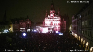 Město Liberec - Náměstí Dr. Edvarda Beneše - 31.1.2026 v 18:00 Město Liberec - Náměstí Dr. Edvarda Beneše - 31.1.2026 v 18:00