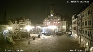Město Liberec - Náměstí Dr. Edvarda Beneše - 31.1.2026 v 20:15 Město Liberec - Náměstí Dr. Edvarda Beneše - 31.1.2026 v 20:15