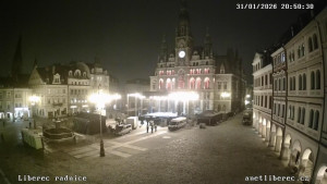 Město Liberec - Náměstí Dr. Edvarda Beneše - 31.1.2026 v 20:45 Město Liberec - Náměstí Dr. Edvarda Beneše - 31.1.2026 v 20:45