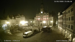 Město Liberec - Náměstí Dr. Edvarda Beneše - 31.1.2026 v 23:45 Město Liberec - Náměstí Dr. Edvarda Beneše - 31.1.2026 v 23:45