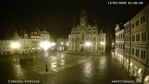 Město Liberec - Náměstí Dr. Edvarda Beneše - 13.2.2026 v 01:00 Město Liberec - Náměstí Dr. Edvarda Beneše - 13.2.2026 v 01:00