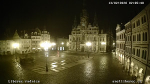 Město Liberec - Náměstí Dr. Edvarda Beneše - 13.2.2026 v 02:00 Město Liberec - Náměstí Dr. Edvarda Beneše - 13.2.2026 v 02:00