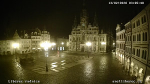 Město Liberec - Náměstí Dr. Edvarda Beneše - 13.2.2026 v 03:00 Město Liberec - Náměstí Dr. Edvarda Beneše - 13.2.2026 v 03:00
