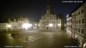 Město Liberec - Náměstí Dr. Edvarda Beneše - 13.3.2026 v 05:30 Město Liberec - Náměstí Dr. Edvarda Beneše - 13.3.2026 v 05:30