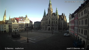 Město Liberec - Náměstí Dr. Edvarda Beneše - 13.3.2026 v 07:15 Město Liberec - Náměstí Dr. Edvarda Beneše - 13.3.2026 v 07:15