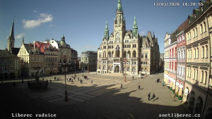 Město Liberec - Náměstí Dr. Edvarda Beneše - 13.3.2026 v 14:15 Město Liberec - Náměstí Dr. Edvarda Beneše - 13.3.2026 v 14:15