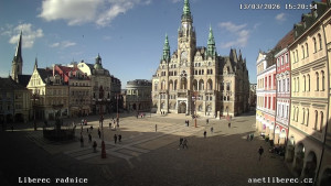 Město Liberec - Náměstí Dr. Edvarda Beneše - 13.3.2026 v 15:15 Město Liberec - Náměstí Dr. Edvarda Beneše - 13.3.2026 v 15:15