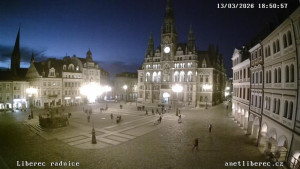 Město Liberec - Náměstí Dr. Edvarda Beneše - 13.3.2026 v 18:45 Město Liberec - Náměstí Dr. Edvarda Beneše - 13.3.2026 v 18:45