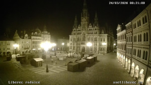 Město Liberec - Náměstí Dr. Edvarda Beneše - 24.3.2026 v 00:15 Město Liberec - Náměstí Dr. Edvarda Beneše - 24.3.2026 v 00:15