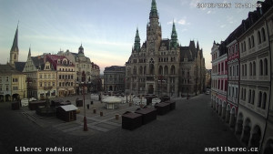Město Liberec - Náměstí Dr. Edvarda Beneše - 24.3.2026 v 06:15 Město Liberec - Náměstí Dr. Edvarda Beneše - 24.3.2026 v 06:15