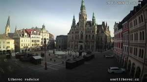 Město Liberec - Náměstí Dr. Edvarda Beneše - 24.3.2026 v 07:30 Město Liberec - Náměstí Dr. Edvarda Beneše - 24.3.2026 v 07:30