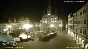 Město Liberec - Náměstí Dr. Edvarda Beneše - 24.3.2026 v 21:15 Město Liberec - Náměstí Dr. Edvarda Beneše - 24.3.2026 v 21:15