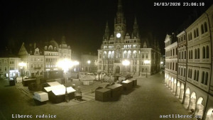 Město Liberec - Náměstí Dr. Edvarda Beneše - 24.3.2026 v 23:00 Město Liberec - Náměstí Dr. Edvarda Beneše - 24.3.2026 v 23:00