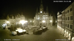 Město Liberec - Náměstí Dr. Edvarda Beneše - 24.3.2026 v 23:15 Město Liberec - Náměstí Dr. Edvarda Beneše - 24.3.2026 v 23:15