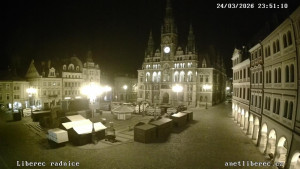 Město Liberec - Náměstí Dr. Edvarda Beneše - 24.3.2026 v 23:45 Město Liberec - Náměstí Dr. Edvarda Beneše - 24.3.2026 v 23:45