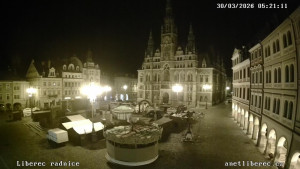 Město Liberec - Náměstí Dr. Edvarda Beneše - 30.3.2026 v 05:15 Město Liberec - Náměstí Dr. Edvarda Beneše - 30.3.2026 v 05:15