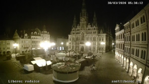 Město Liberec - Náměstí Dr. Edvarda Beneše - 30.3.2026 v 05:30 Město Liberec - Náměstí Dr. Edvarda Beneše - 30.3.2026 v 05:30