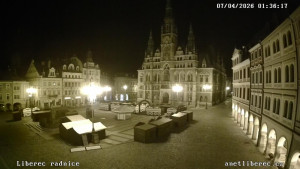 Město Liberec - Náměstí Dr. Edvarda Beneše - 7.4.2026 v 01:30 Město Liberec - Náměstí Dr. Edvarda Beneše - 7.4.2026 v 01:30