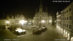 Město Liberec - Náměstí Dr. Edvarda Beneše - 7.4.2026 v 02:00 Město Liberec - Náměstí Dr. Edvarda Beneše - 7.4.2026 v 02:00