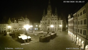 Město Liberec - Náměstí Dr. Edvarda Beneše - 7.4.2026 v 03:00 Město Liberec - Náměstí Dr. Edvarda Beneše - 7.4.2026 v 03:00