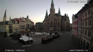 Město Liberec - Náměstí Dr. Edvarda Beneše - 7.4.2026 v 06:15 Město Liberec - Náměstí Dr. Edvarda Beneše - 7.4.2026 v 06:15