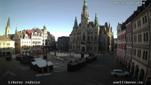 Město Liberec - Náměstí Dr. Edvarda Beneše - 7.4.2026 v 07:45 Město Liberec - Náměstí Dr. Edvarda Beneše - 7.4.2026 v 07:45