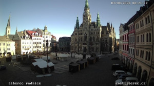 Město Liberec - Náměstí Dr. Edvarda Beneše - 7.4.2026 v 08:15 Město Liberec - Náměstí Dr. Edvarda Beneše - 7.4.2026 v 08:15