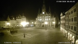City of Liberec - Dr. Edvard Beneš Square - 17.6.2026 v 00:45 City of Liberec - Dr. Edvard Beneš Square - 17.6.2026 v 00:45