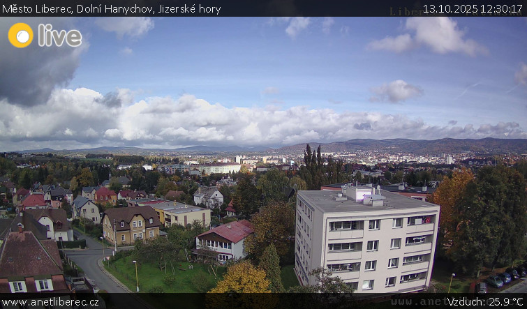 Město Liberec - Dolní Hanychov, Jizerské hory - 13.10.2025 v 12:30 Město Liberec - Dolní Hanychov, Jizerské hory - 13.10.2025 v 12:30