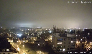 Město Liberec - Dolní Hanychov, Jizerské hory - 9.11.2025 v 18:15 Město Liberec - Dolní Hanychov, Jizerské hory - 9.11.2025 v 18:15