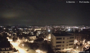 Město Liberec - Dolní Hanychov, Jizerské hory - 14.11.2025 v 04:45 Město Liberec - Dolní Hanychov, Jizerské hory - 14.11.2025 v 04:45