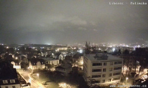 Město Liberec - Dolní Hanychov, Jizerské hory - 5.12.2025 v 04:15 Město Liberec - Dolní Hanychov, Jizerské hory - 5.12.2025 v 04:15