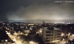 Město Liberec - Dolní Hanychov, Jizerské hory - 9.12.2025 v 00:30 Město Liberec - Dolní Hanychov, Jizerské hory - 9.12.2025 v 00:30