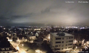 Město Liberec - Dolní Hanychov, Jizerské hory - 9.12.2025 v 02:45 Město Liberec - Dolní Hanychov, Jizerské hory - 9.12.2025 v 02:45