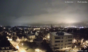 Město Liberec - Dolní Hanychov, Jizerské hory - 9.12.2025 v 03:15 Město Liberec - Dolní Hanychov, Jizerské hory - 9.12.2025 v 03:15