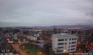 Město Liberec - Dolní Hanychov, Jizerské hory - 9.12.2025 v 16:15 Město Liberec - Dolní Hanychov, Jizerské hory - 9.12.2025 v 16:15