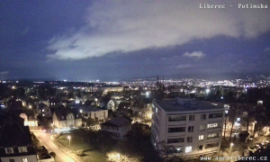 Město Liberec - Dolní Hanychov, Jizerské hory - 9.12.2025 v 16:45 Město Liberec - Dolní Hanychov, Jizerské hory - 9.12.2025 v 16:45