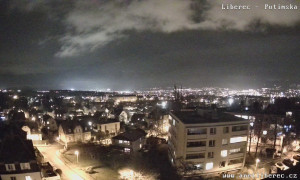 Město Liberec - Dolní Hanychov, Jizerské hory - 9.12.2025 v 17:45 Město Liberec - Dolní Hanychov, Jizerské hory - 9.12.2025 v 17:45