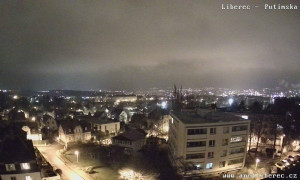 Město Liberec - Dolní Hanychov, Jizerské hory - 9.12.2025 v 23:15 Město Liberec - Dolní Hanychov, Jizerské hory - 9.12.2025 v 23:15