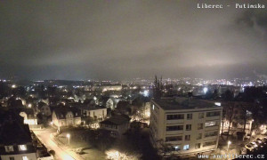 Město Liberec - Dolní Hanychov, Jizerské hory - 9.12.2025 v 23:30 Město Liberec - Dolní Hanychov, Jizerské hory - 9.12.2025 v 23:30