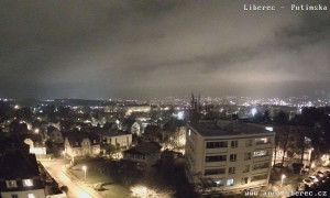 Město Liberec - Dolní Hanychov, Jizerské hory - 9.12.2025 v 23:45 Město Liberec - Dolní Hanychov, Jizerské hory - 9.12.2025 v 23:45