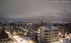 Město Liberec - Dolní Hanychov, Jizerské hory - 3.2.2026 v 02:45 Město Liberec - Dolní Hanychov, Jizerské hory - 3.2.2026 v 02:45