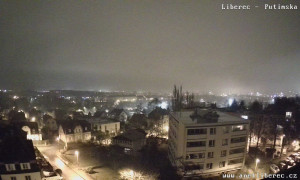 Město Liberec - Dolní Hanychov, Jizerské hory - 7.2.2026 v 00:45 Město Liberec - Dolní Hanychov, Jizerské hory - 7.2.2026 v 00:45