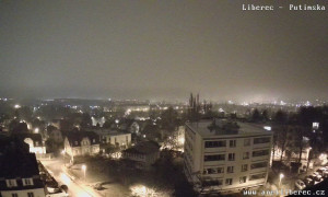 Město Liberec - Dolní Hanychov, Jizerské hory - 7.2.2026 v 01:00 Město Liberec - Dolní Hanychov, Jizerské hory - 7.2.2026 v 01:00