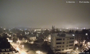 Město Liberec - Dolní Hanychov, Jizerské hory - 7.2.2026 v 01:45 Město Liberec - Dolní Hanychov, Jizerské hory - 7.2.2026 v 01:45