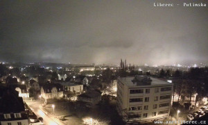 Město Liberec - Dolní Hanychov, Jizerské hory - 7.2.2026 v 02:45 Město Liberec - Dolní Hanychov, Jizerské hory - 7.2.2026 v 02:45