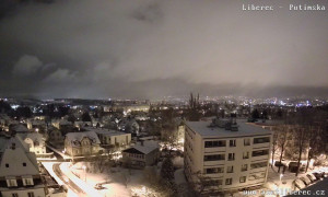 Město Liberec - Dolní Hanychov, Jizerské hory - 18.2.2026 v 03:15 Město Liberec - Dolní Hanychov, Jizerské hory - 18.2.2026 v 03:15